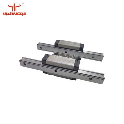 15MM Extended Steel Alloy Bearing Block & Rail Assembly for Atria Cutter Spare Parts
