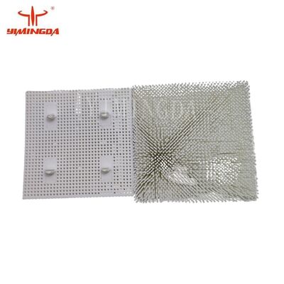 ব্রিস্টল ব্লক নাইলন সাদা রঙ এবং কালো প্লাস্টিক ব্রাশ বুলমার-এর জন্য 100 x 100 x 40মিমি