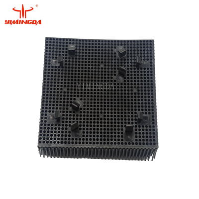 কালো রঙ নাইলন ব্রাশ 99 * 99 * 39mm অটো কাটার ঢালাই বিনিয়োগেরিকা বাংলাদেশের জন্য